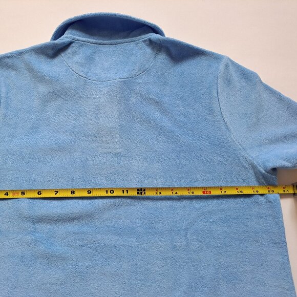NEW Impulso Italian Light Blue Polo Shirt Size M - Picture 15 of 15